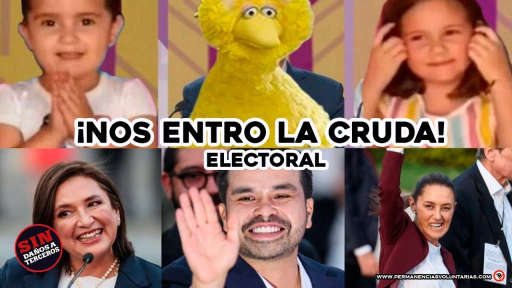 ¡Nos entró la cruda!…¡Electoral!